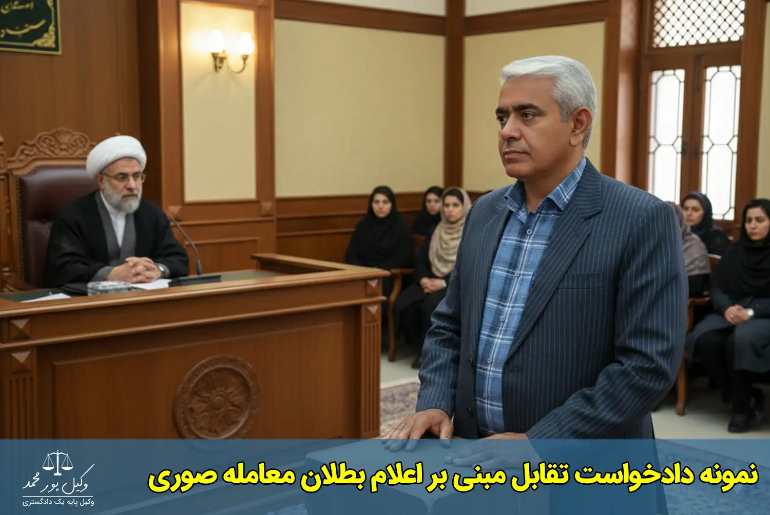 نمونه دادخواست تقابل مبنی بر اعلام بطلان معامله صوری
